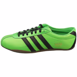 adidas Tokyo Decon Womens Fashion Trainers in Green Black - 3.5