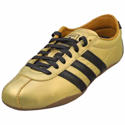 adidas Tokyo Decon Womens Fashion Trainers in Gold Black - 8