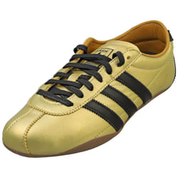 adidas Tokyo Decon Womens Fashion Trainers in Gold Black - 8
