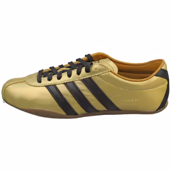 adidas Tokyo Decon Womens Fashion Trainers in Gold Black - 8