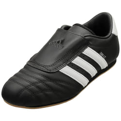 adidas Taekwondo Womens Casual Trainers in Black White - 5