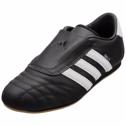 adidas Taekwondo Womens Casual Trainers in Black White - 6.5