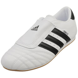 adidas Taekwondo Womens Casual Trainers in White Black - 6