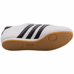 adidas Taekwondo Womens Casual Trainers in White Black - 6.5