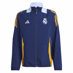 2024-2025 Real Madrid Presentation Jacket (Navy) - Kids - XXL