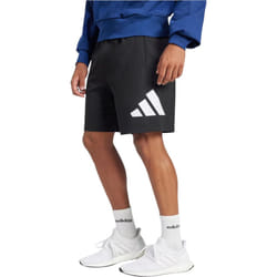 Adidas Essential Mens Shorts Poly Cotton Dri Fit Sportswear - Black, XL