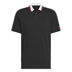 adidas Golf Mens 2025 Beyond The Course Twist Knit Breathble Polo Shirt - XL, Black