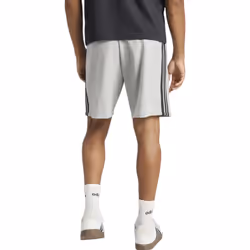 Adidas Essential 3 Stripes Mens French Terry Shorts - Grey, M