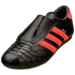 adidas Taekwondo Womens Fashion Trainers in Black Red - 6