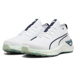Puma Golf Mens X Ptc Electrocat Nitro Palm Spikeless Shoes - UK 8, White/Blue/Green