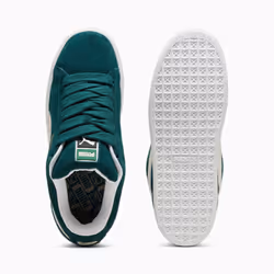 ) Puma Suede XL Suede Dark Green Trainers - Green, 5 (Adults' - Additional view 4