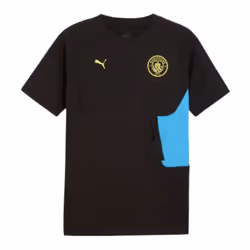 2024-2025 Man City Pumatech Pocket Tee (Black) - M