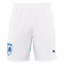 2024-2025 Marseille Home Shorts (White) - M