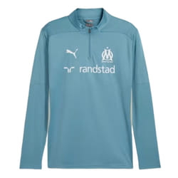 2024-2025 Marseille Training 1/4 Zip Top (Bold Blue) - M