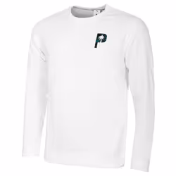 Puma Golf Mens X Ptc Glitch Graphic Crew Neck Soft Sweater - XL, White Glow