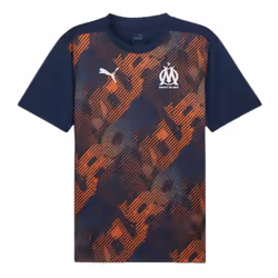 2024-2025 Marseille Pre-Match Shirt (Club Navy) - M