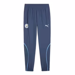 2024-2025 Man City Prematch Woven Pants (Blue) - L