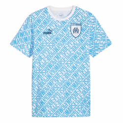 2024-2025 Marseille ftblCulture Tee AOP (Blue) - L