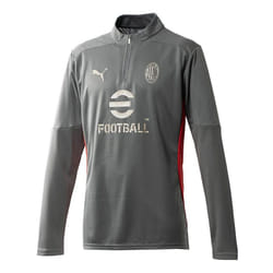 AC Milan Â¼ Zip Grey Training Top 2024/25 - L