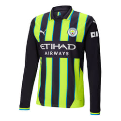 2024-2025 Man City Away Long Sleeve Shirt - XXL