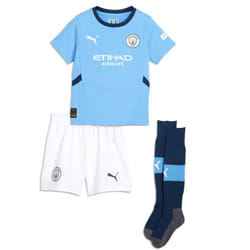 Manchester City Kids Home Mini Kit 2024/25 - 3-4 Years