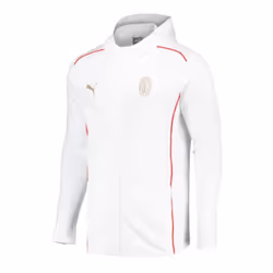 2024-2025 AC Milan Casuals Hooded Jacket (White) - XL