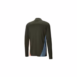 Manchester City Dark Green Â¼ Zip Training Top - L