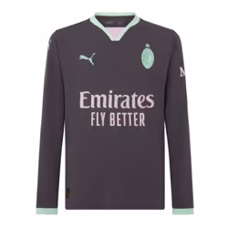 2024-2025 AC Milan Third Long Sleeve Shirt - M