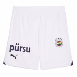 2024-2025 Fenerbahce Home Shorts (White) - L