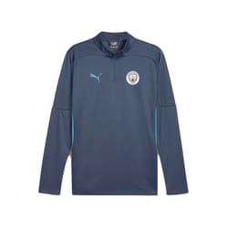 Manchester City Dark Blue Â¼ Zip Training Top 24/25 - S