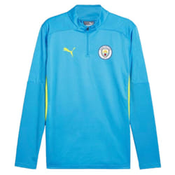 2024-2025 Man City Training 1/4 Zip Top (Magic Blue) - M