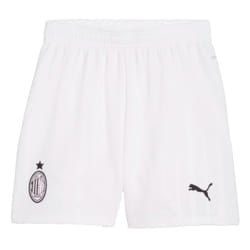 2024-2025 AC Milan Away Shorts (White) - Kids - MB
