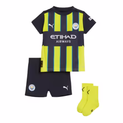 2024-2025 Man City Away Baby Kit - 4-6 Months