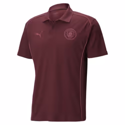 2024-2025 Man City Casuals Polo Shirt (Dark Jasper) - M