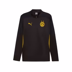 Borussia Dortmund Black ¼ Zip Training Top 2024/25 - M