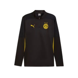 Borussia Dortmund Black Â¼ Zip Training Top 2024/25 - M
