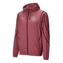 2024-2025 Man City Prematch Woven Jacket (Dusty Orchid) - L