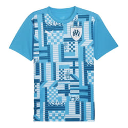2024-2025 Marseille Pre-Match SS Shirt (Bleu Azur) - 3XL