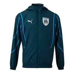 2024-2025 Marseille Prematch Woven Jacket (Blue) - M