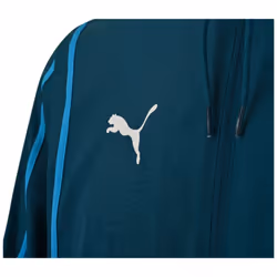 2024-2025 Marseille Prematch Woven Jacket (Blue) - M
