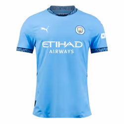 2024-2025 Man City Home Authentic Shirt with packaging - S