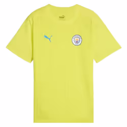 2024-2025 Man City Training Shirt (Yellow Glow) - Kids - XXLB