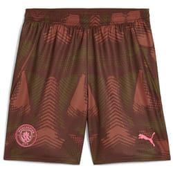 Man City Kids Brown Goalkeeper Shorts 2024/25 - 13-14 Years