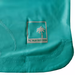 Puma Golf Mens X Ptc Jacquard Moisture Wicking Palm Polo Shirt - XL, Sparkling Green