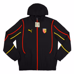 2024-2025 Racing Lens Pre-Match Woven Jacket (Black) - L
