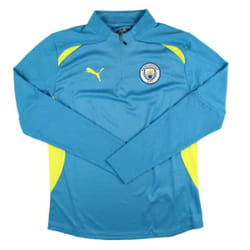 2024-2025 Man City Training 1/4 Zip Top Pro (Magic Blue) - M