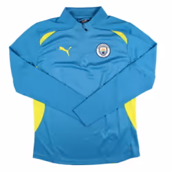2024-2025 Man City Training 1/4 Zip Top Pro (Magic Blue) - L