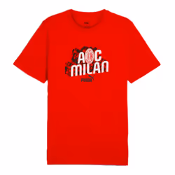 2024-2025 AC Milan ftblCulture Tee (Red) - L