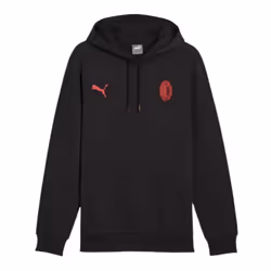 2024-2025 AC Milan ESS Hoody (Black) - XL