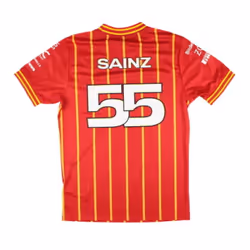 2024 Ferrari Team Soccer Jersey - Carlos Sainz Jr - XXL